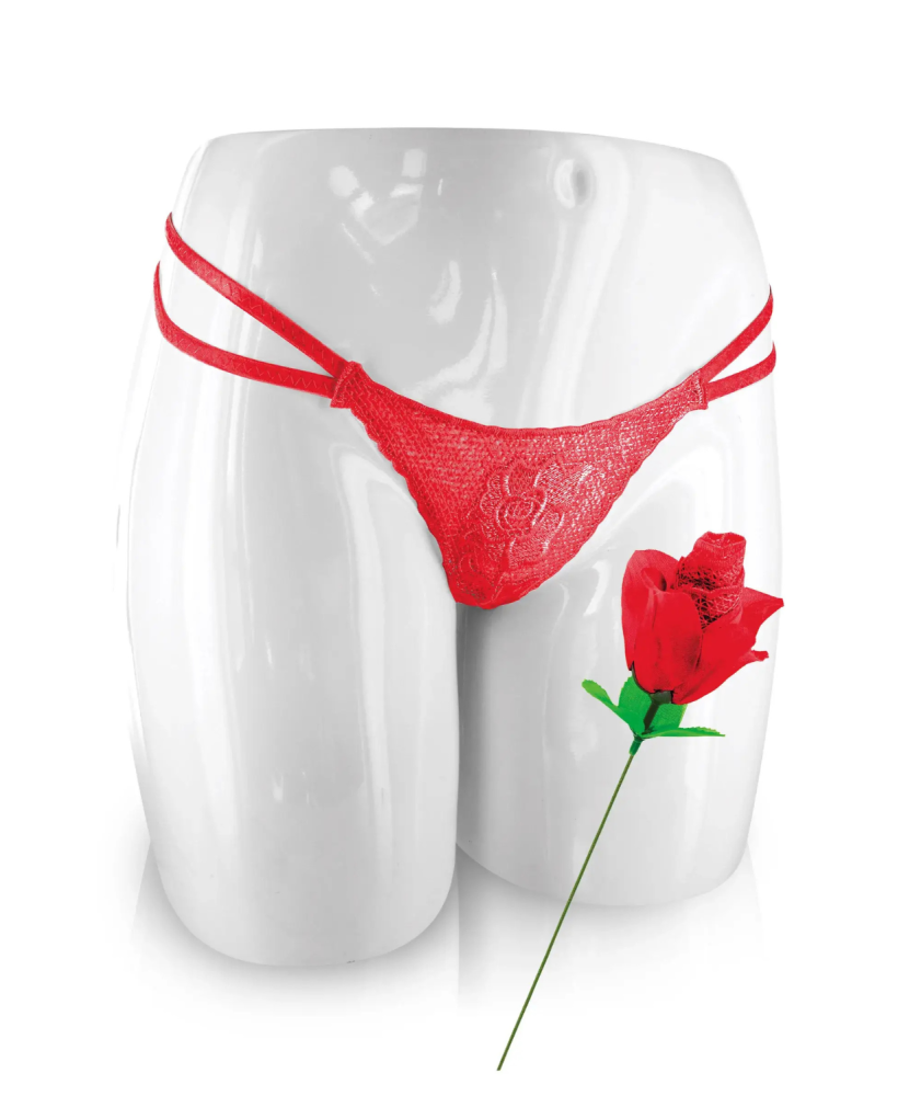 Fleur artificielle contenant une culotte 